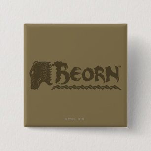 BEORN™ Bear Head Namn Knapp
