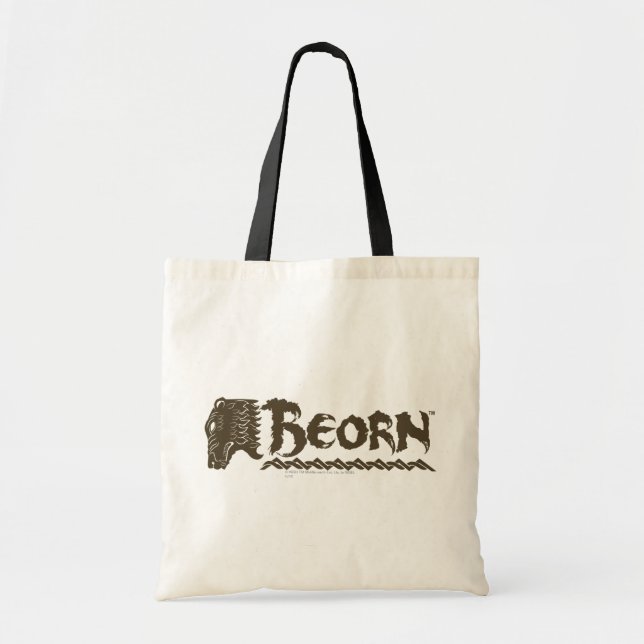 BEORN™ Bear Head Namn Tygkasse (Framsidan)