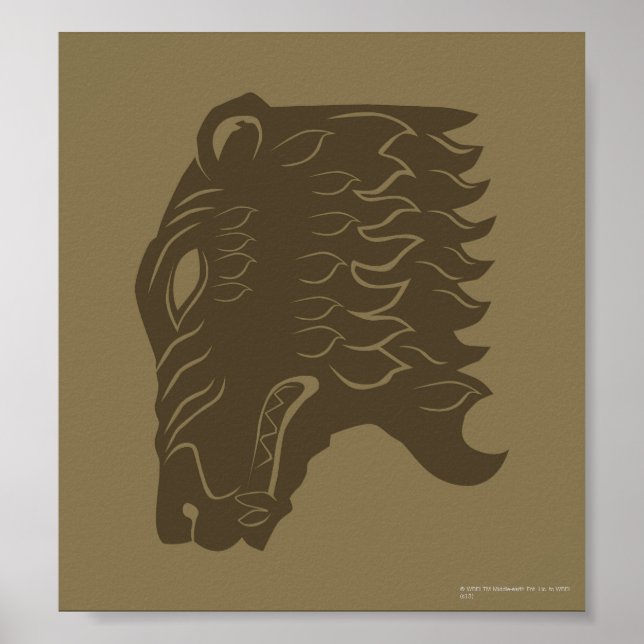BEORN™ Bear Head-symbol Poster (Framsidan)