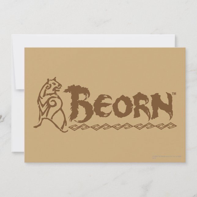 BEORN™ Bear Namn (Framsida)