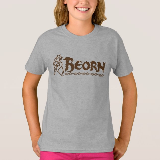 BEORN™ Bear Namn Tee Shirt (Framsida)