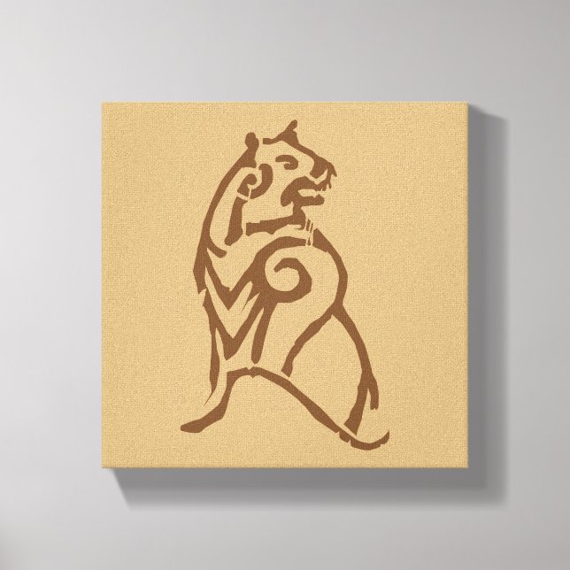 BEORN™ Bear Symbol Canvastryck (Framsida)