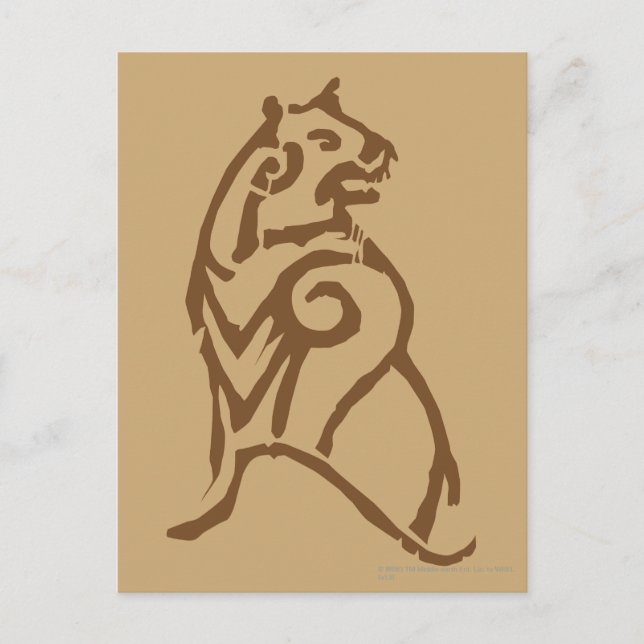 BEORN™ Bear Symbol Vykort (Framsida)