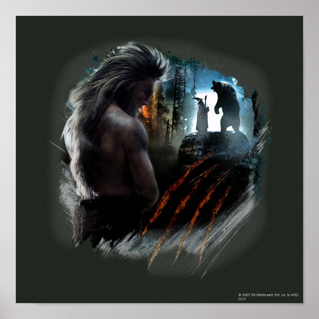 BEORN™- och Gandalf-grafik Poster (Framsidan)