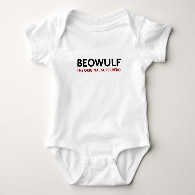 Beowulf den original- superheroen tröja (Framsida)