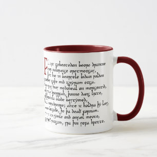 Beowulf i Meadhallen Mugg
