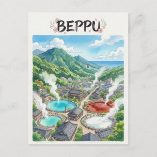 Beppu vykort