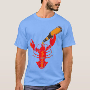 Ber Lobster Funny Kräftor Craft Beer Gi T Shirt