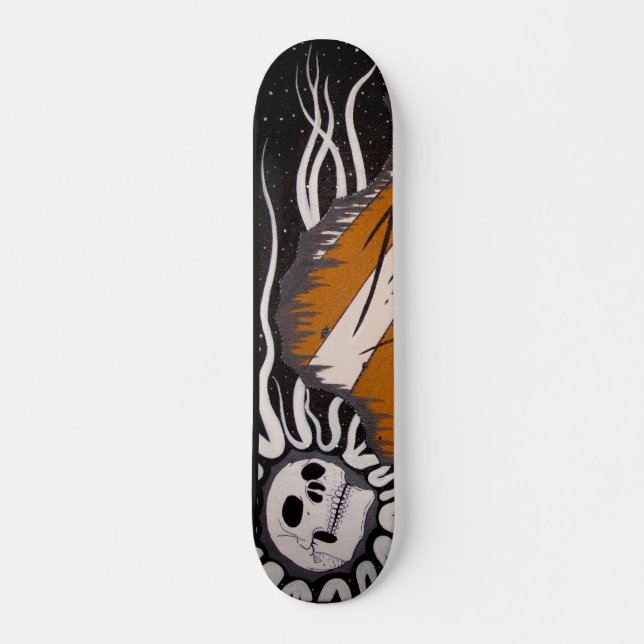 Ber-ödet-död Skateboard Bräda 19,5 Cm (Framsida)