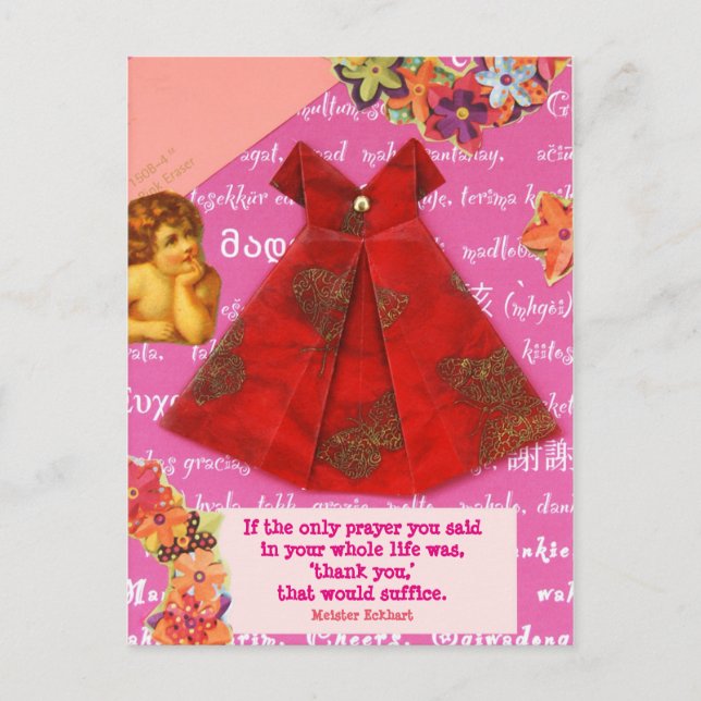 ber om tack vykort (Framsida)