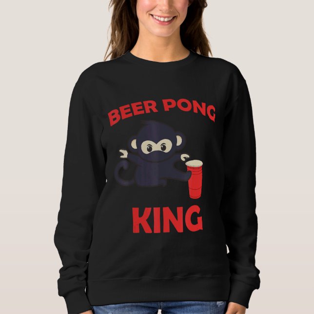 Ber Pong Beer Top for Beer Pong Manar Beer Pong T Shirt (Framsida)