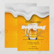 Ber-pongpartiinbjudan