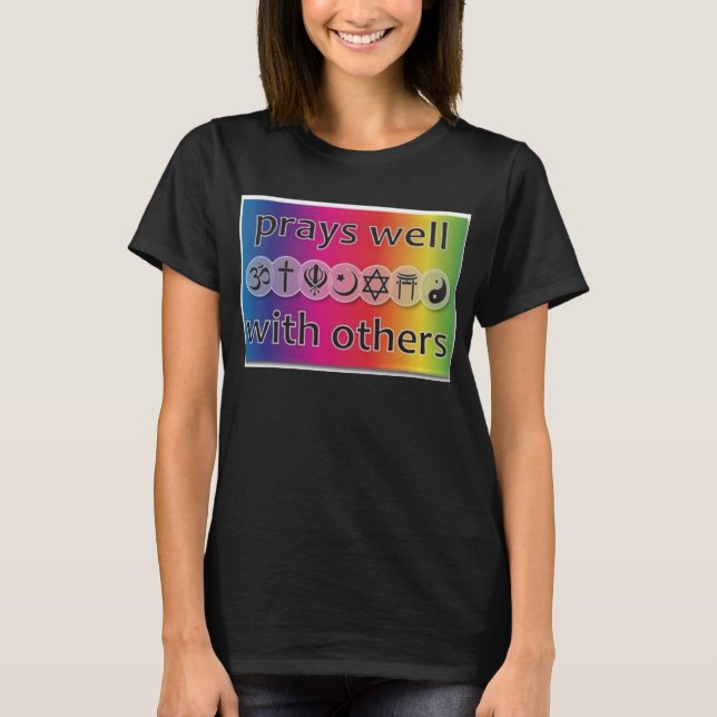 Ber väl med andra högvärdig kvalitets- t - skjorta t shirt (Framsida)