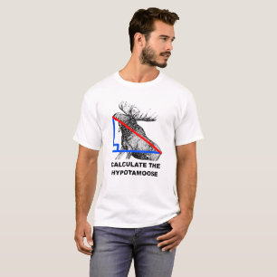 Beräkna Hypotamoose Rolliga T-shirt