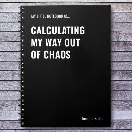 Beräkna min väg ut ur Chaos Office Anteckningsbok