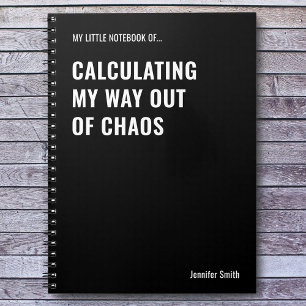 Beräkna min väg ut ur Chaos Office Anteckningsbok
