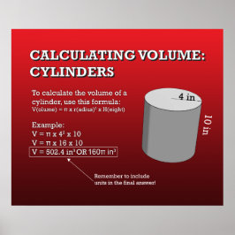 Beräkna volym: Cylindrar *UPPDATERAD* Poster