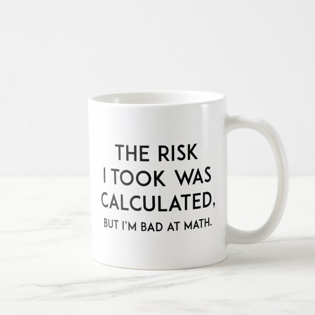 Beräknad risk kaffemugg (Höger)
