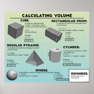 Beräknar volym poster
