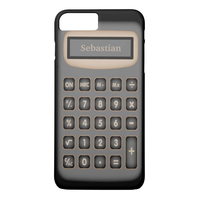Beräknare Case-Mate iPhone Skal (Baksida)