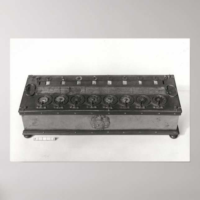 Beräkning av Maskin uppfanns Poster (Framsidan)