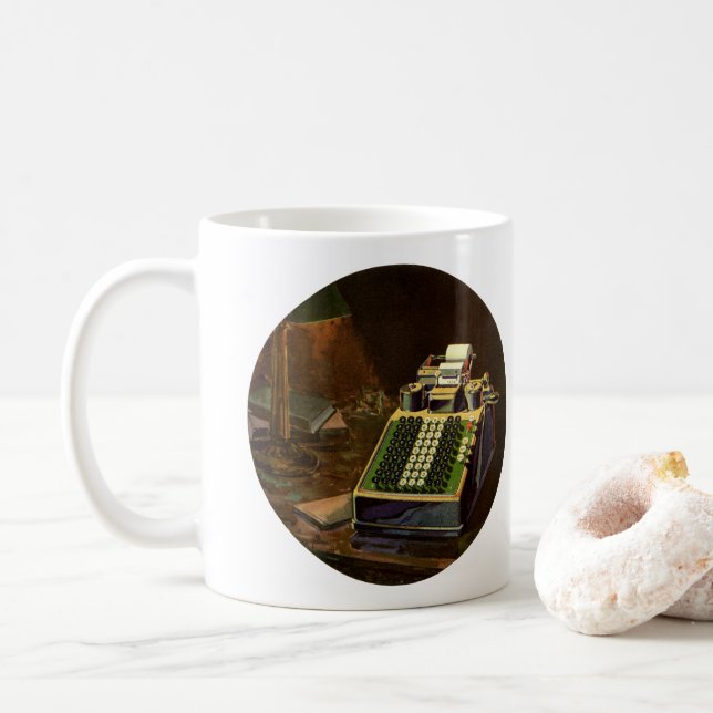 Beräkning av vintage för affärskomometerredovisnin kaffemugg (Med munk)