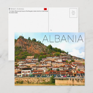 Berat, Albanien Resebrevkort Vykort