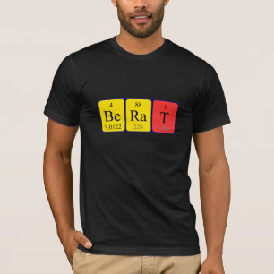 Berat periodiskt återkommande skjorta bord namn t shirt