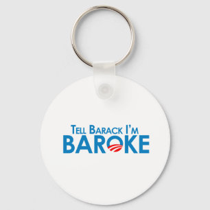 Berätta Barack Im Baroke Nyckelring