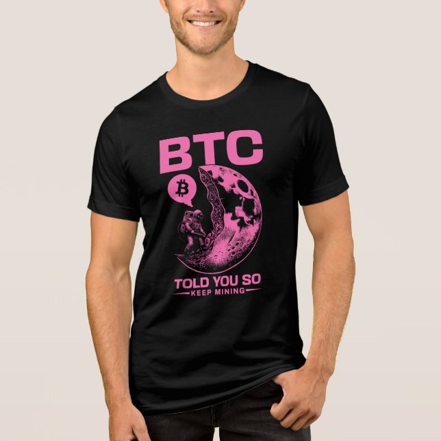 "Berätta det för dig" Bitcoin OG HODLer Flex T Shirt (Framsida)