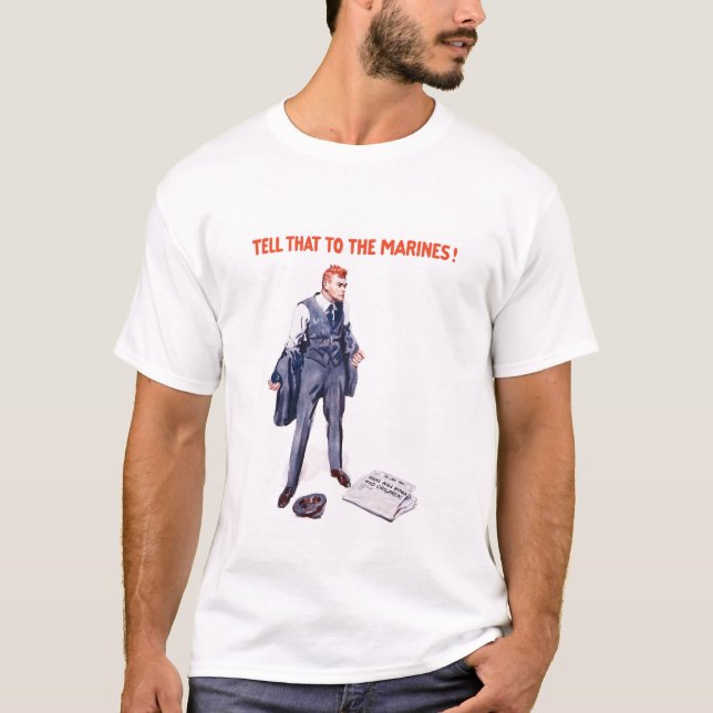 Berätta det till flottorna -- WWI T Shirt (Framsida)