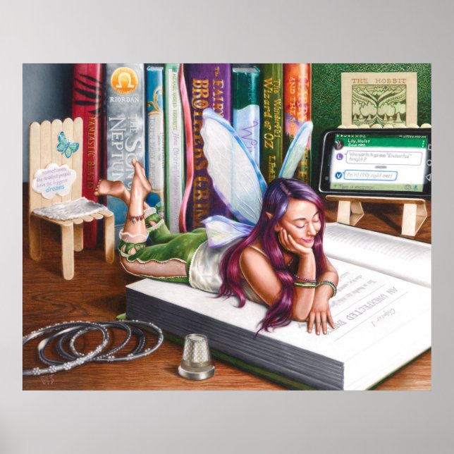 "Berätta en artikel" Poster (Framsidan)