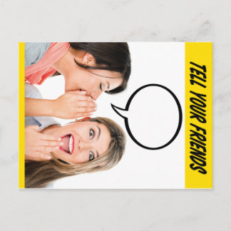 Berätta för dina vänner - vykort