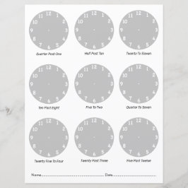 Berätta för Lakanen för tidsarbete