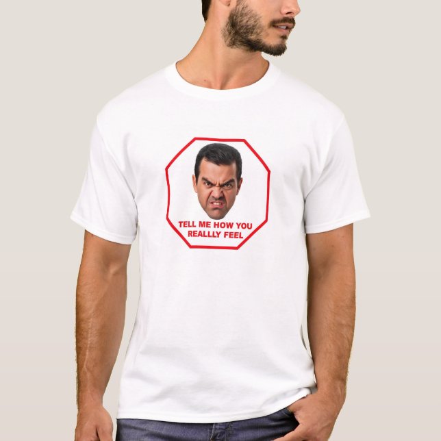Berätta Hur Du Verkligen Känner T Shirt (Framsida)