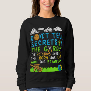 Berätta inte för hemligheter i Garden Funny Vegeta T Shirt