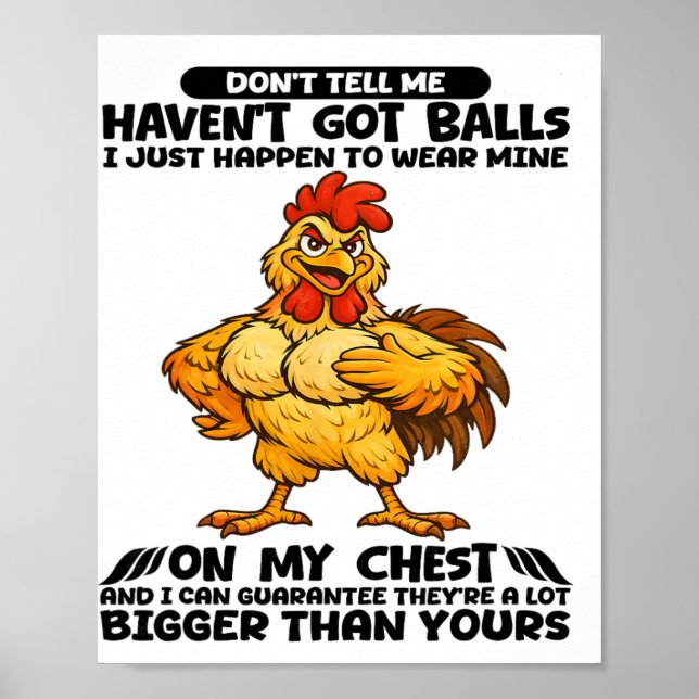 Berätta inte för mig att jag inte har jag råkar ba poster (Framsidan)