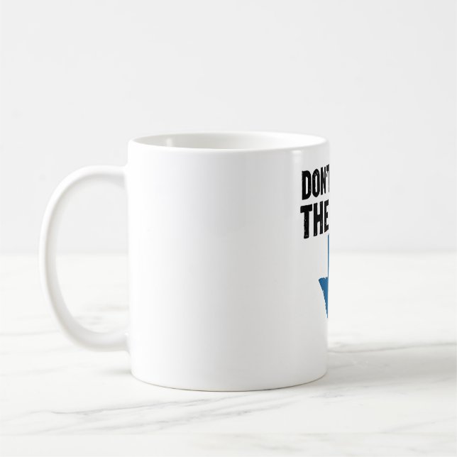 Berätta inte hela sanningen - Brutal pil Kaffemugg (Vänster)