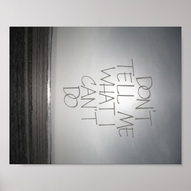 Berätta inte vad jag inte kan Poster (Framsidan)