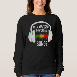 Berätta om dina favorithörlurar i Sång isbrytaren T Shirt