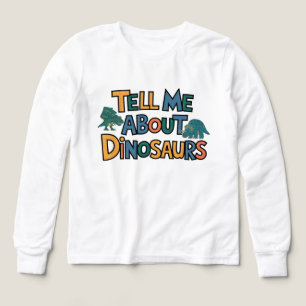 Berätta om dinosaurier - Kul för dinosaurieälskare T Shirt