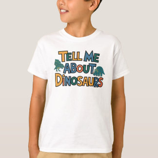 Berätta om dinosaurier t shirt