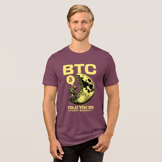 "Berätta så" Bitcoin OG Ultimate HODLer Flex T Shirt (Framsida Full)