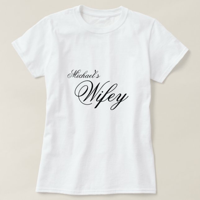 Berätta världen som älskar dig med denna skjorta! t-shirt (Design framsida)