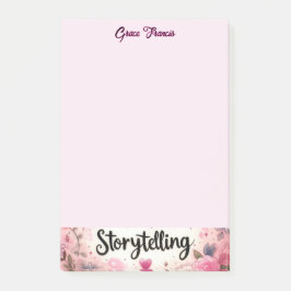Berättande Rosa Charm Skrivbordstillbehör  Post-it Block