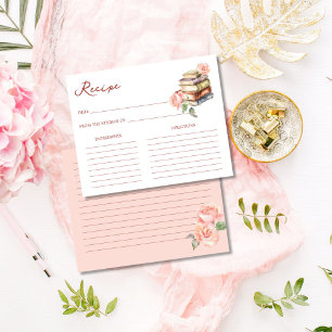 Berättelsebok nytt kapitel bröllopsdusch receptkor