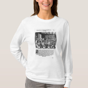 Berättelsen av ägget av Christopher Columbus T-shirt