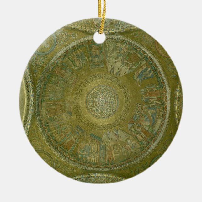 Berättelsen av Joseph, mosaik från den 3rd Julgransprydnad Keramik (Framsidan)