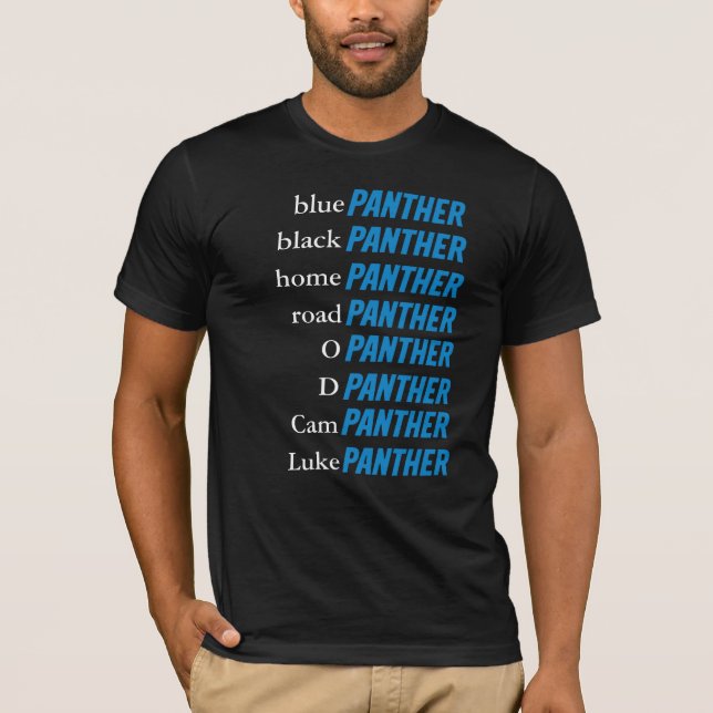 Berättelsen av pantern t shirt (Framsida)