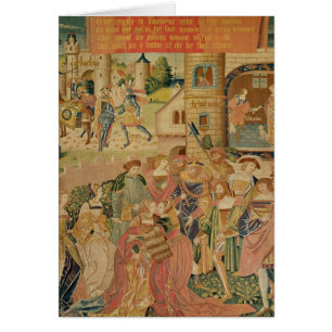 Berättelsen av Perseus, 15th-16th århundrade Hälsningskort